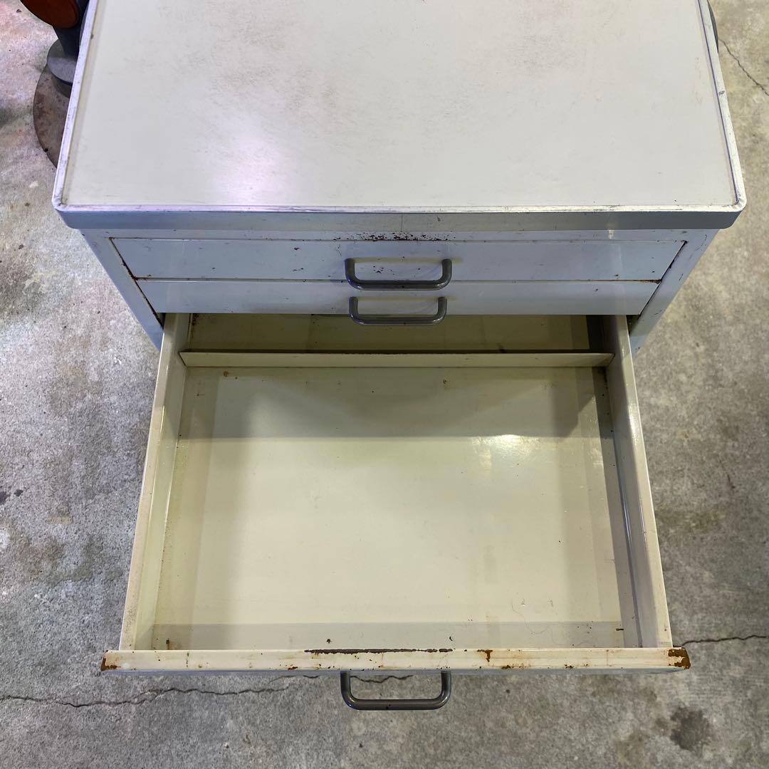 インダストリアル キャスターキャビネット ビンテージ