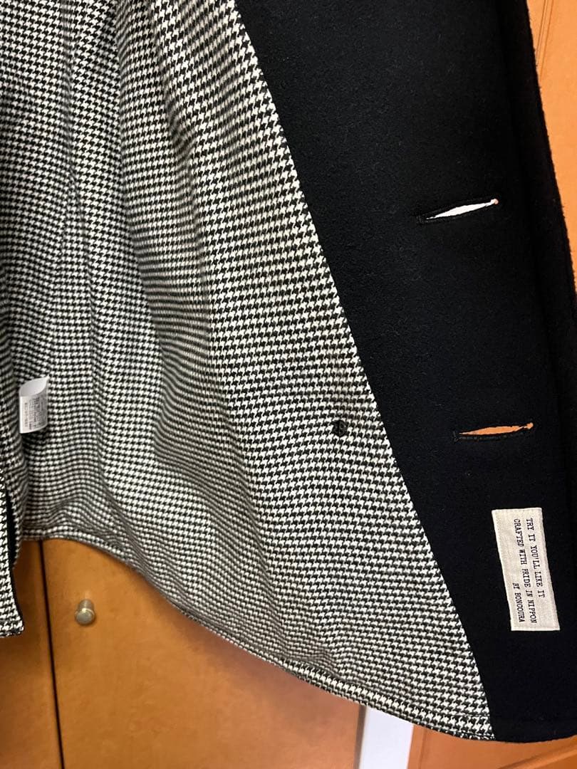 BONCOURA ネイビー ピーコート 38