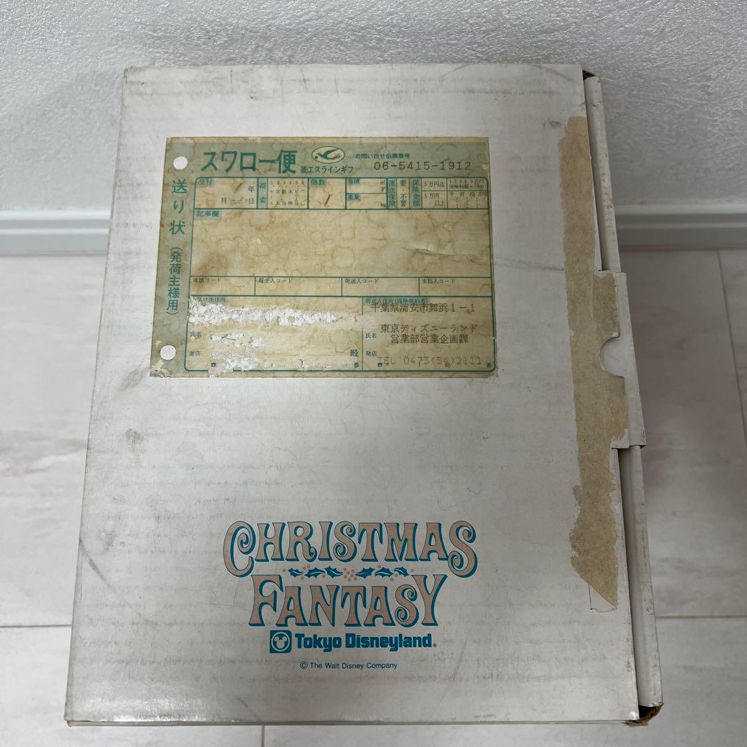 激レア　ディズニー　クリスマスツリー 陶器製 1989年特別イベント