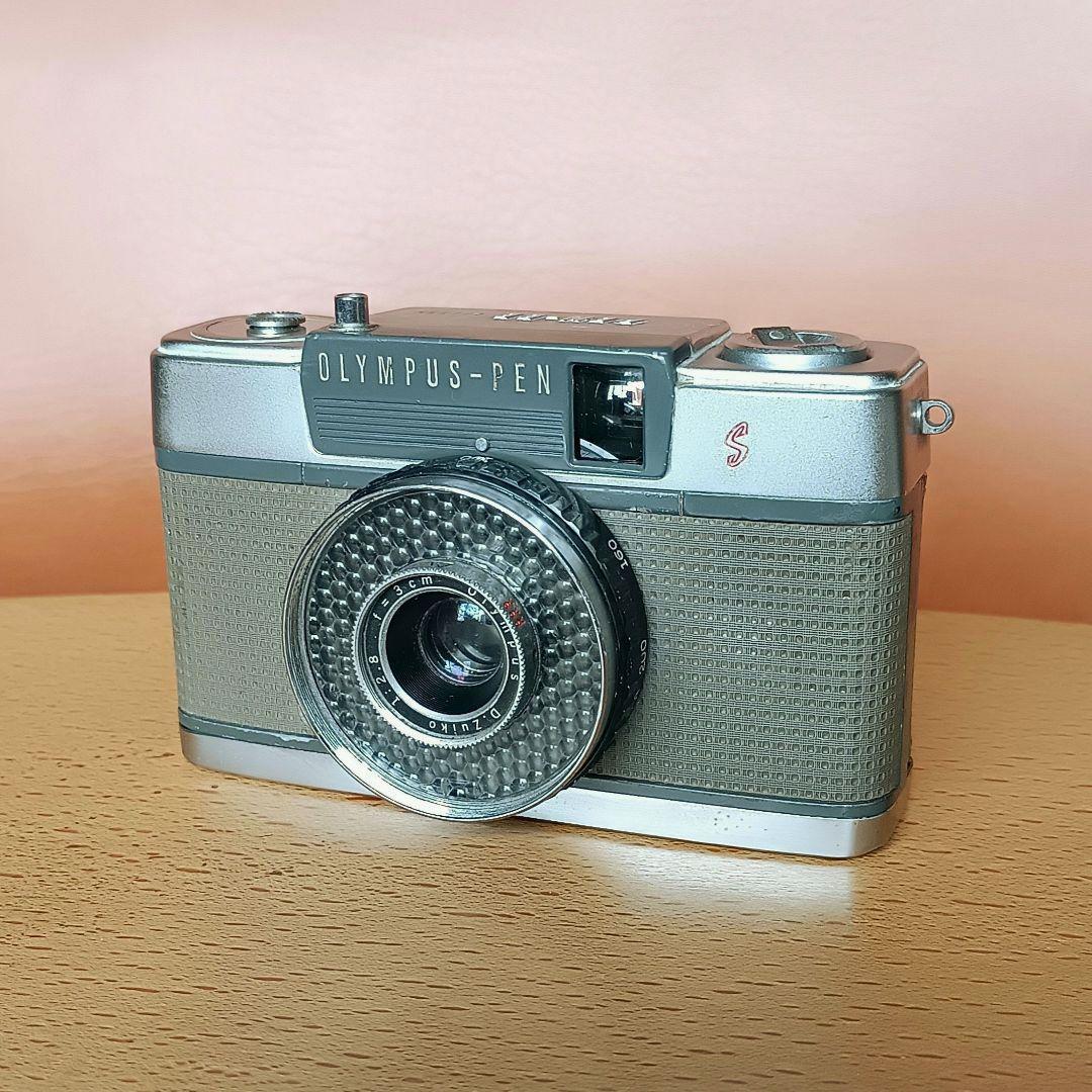 フィルムカメラ【整備、完動品】オリンパスペンEES