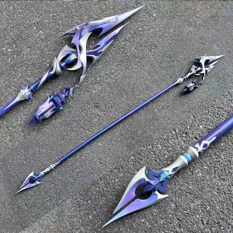 【新品】原神 フリンズ 血染めの荒れ地 武器 槍 コスプレ衣装