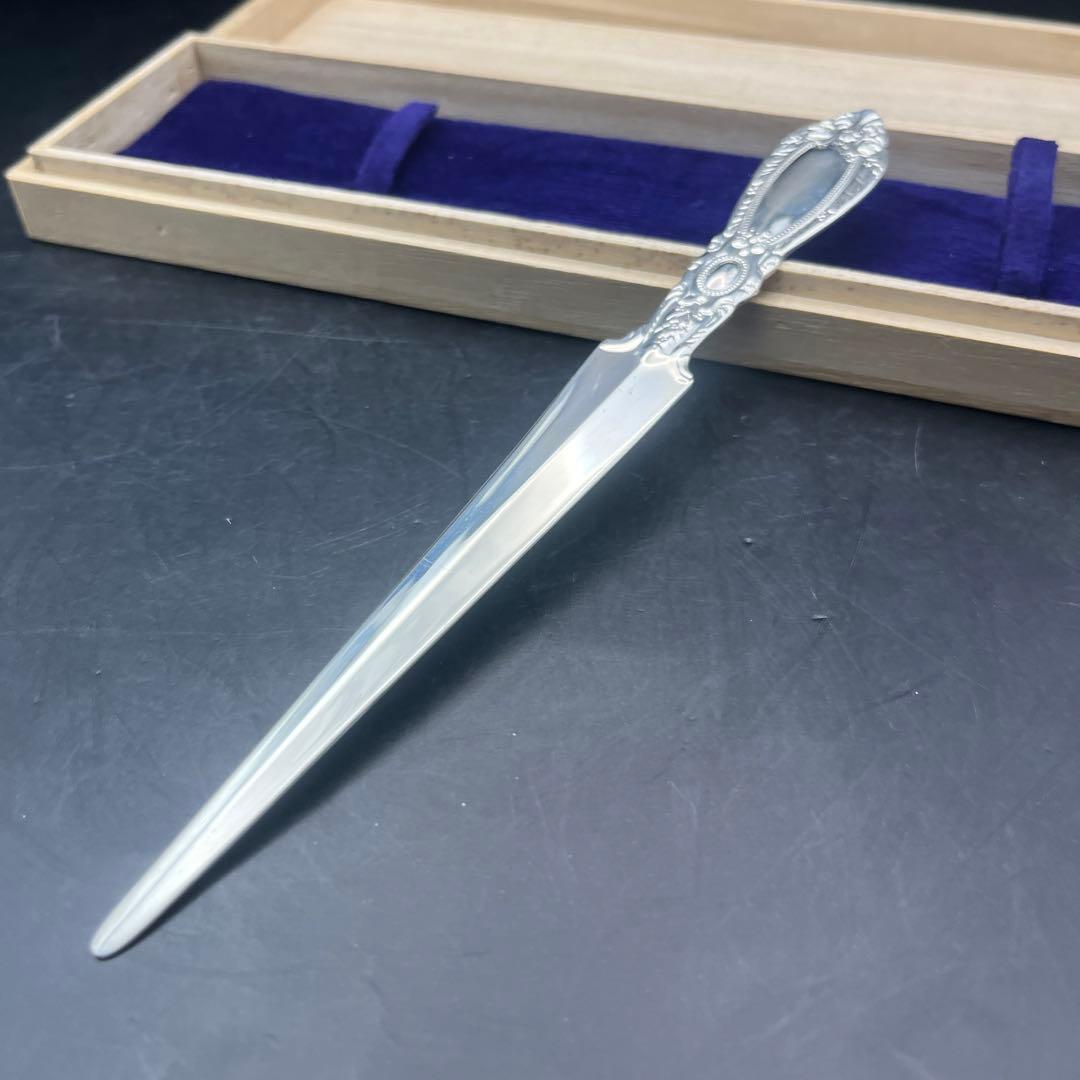 ハナコ　銀製　ペーパーナイフ　レターオープナー