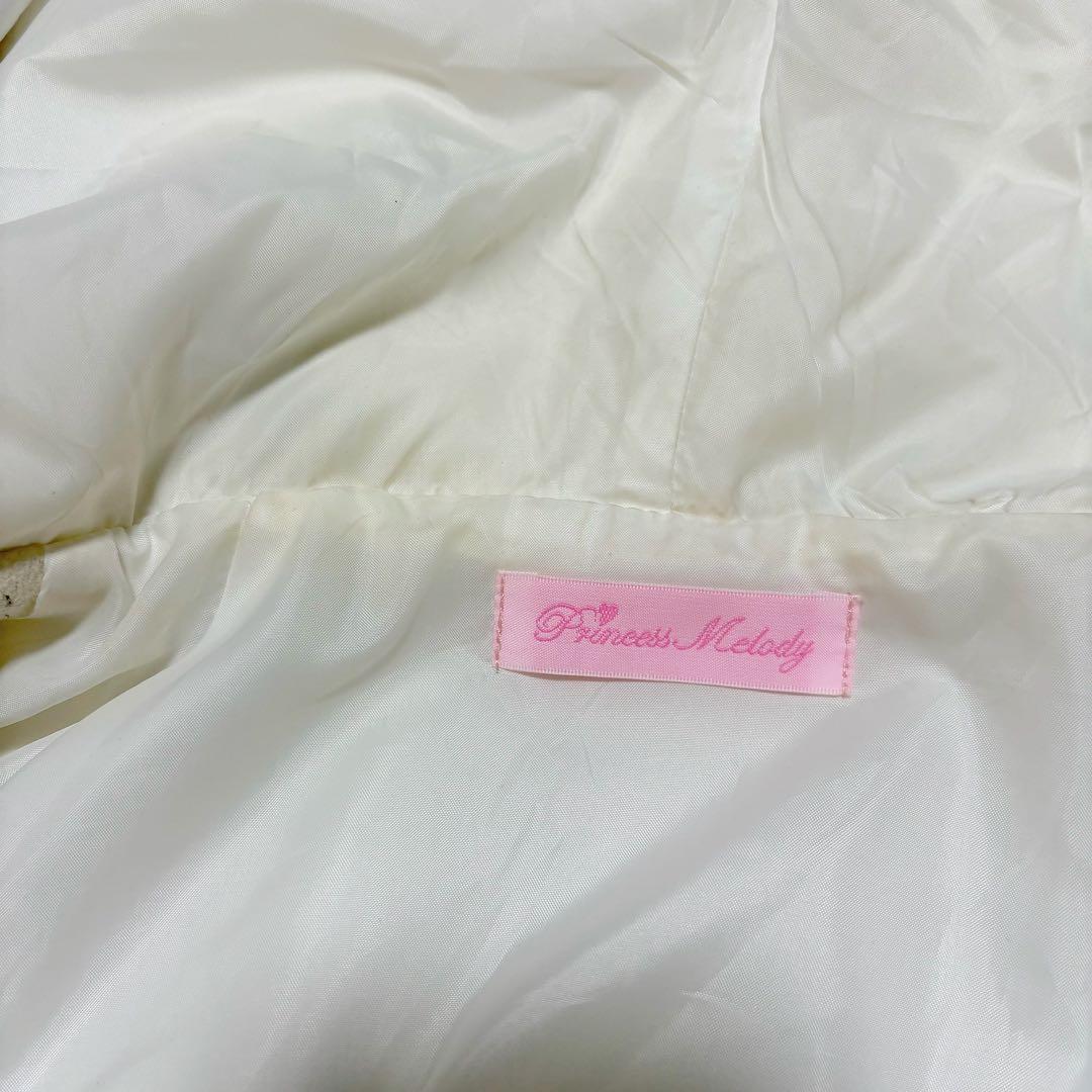 MARS リボン付きボリュームファーフードケープコート