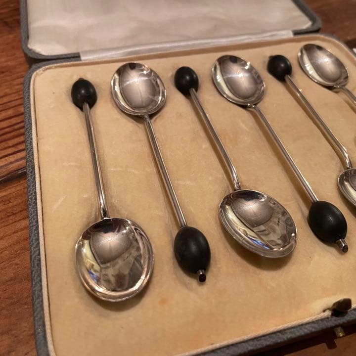 ハロッズ スターリング シルバースプーン 6本セット