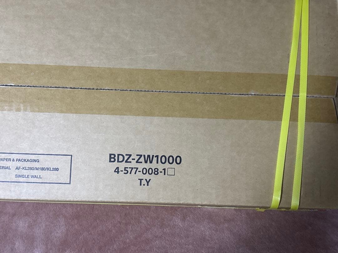 BDZ-ZW1000 DVDレコーダー