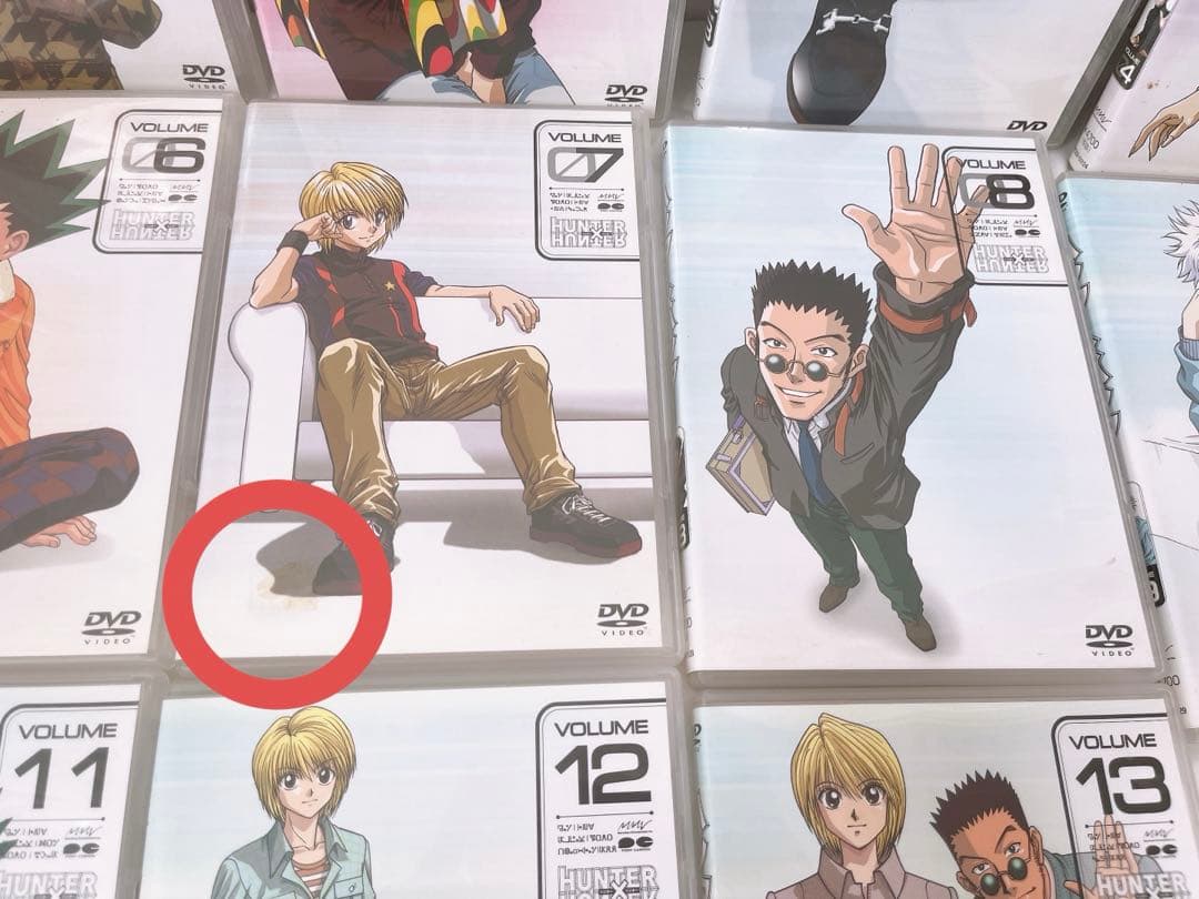 ハンターハンター 旧アニメDVD 1巻～13巻 ポスター付 キルア ゴン