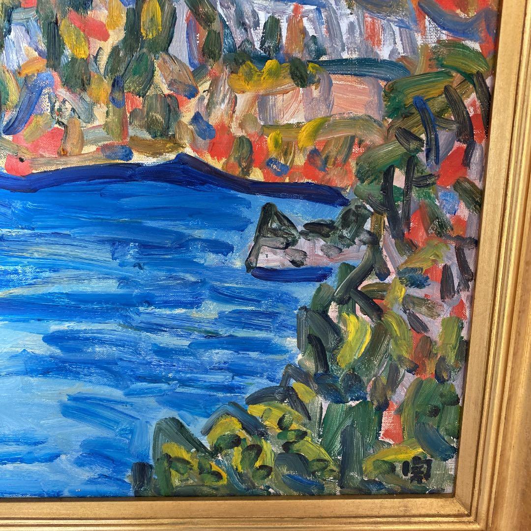 絵画 油絵　関四郎五郎