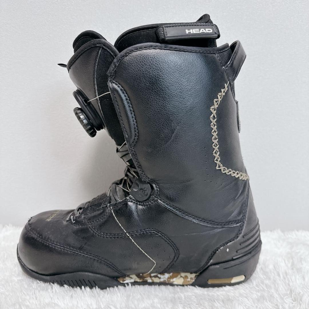 HEAD ヘッド スノーボードブーツ 26cm ダブル ボア BOA ダイヤル式