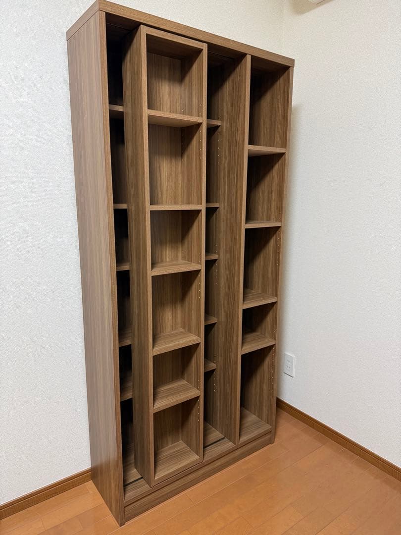 【美品】ニトリ Sスライド本棚
