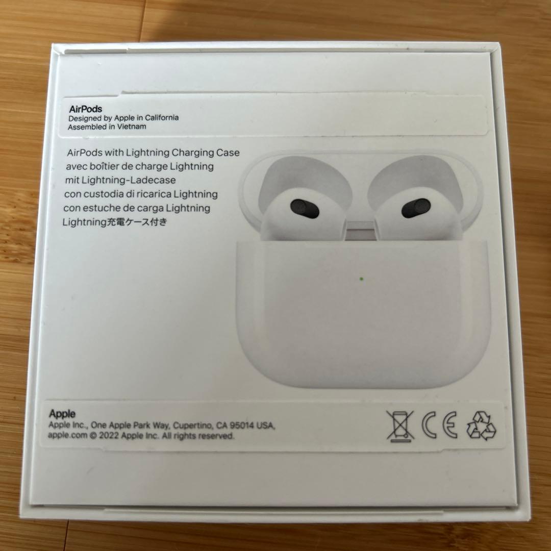 Apple AirPods3 本体 充電ケース付き