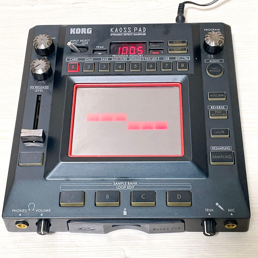 KORG KP-3 コルグ カオスパッド エフェクト サンプラー ブラック