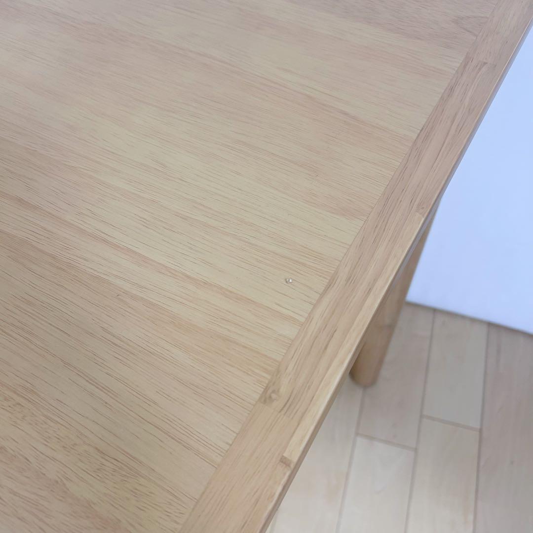 無印良品　正方形　木製テーブル　70×70 天然木　ダイニングテーブル　MUJI