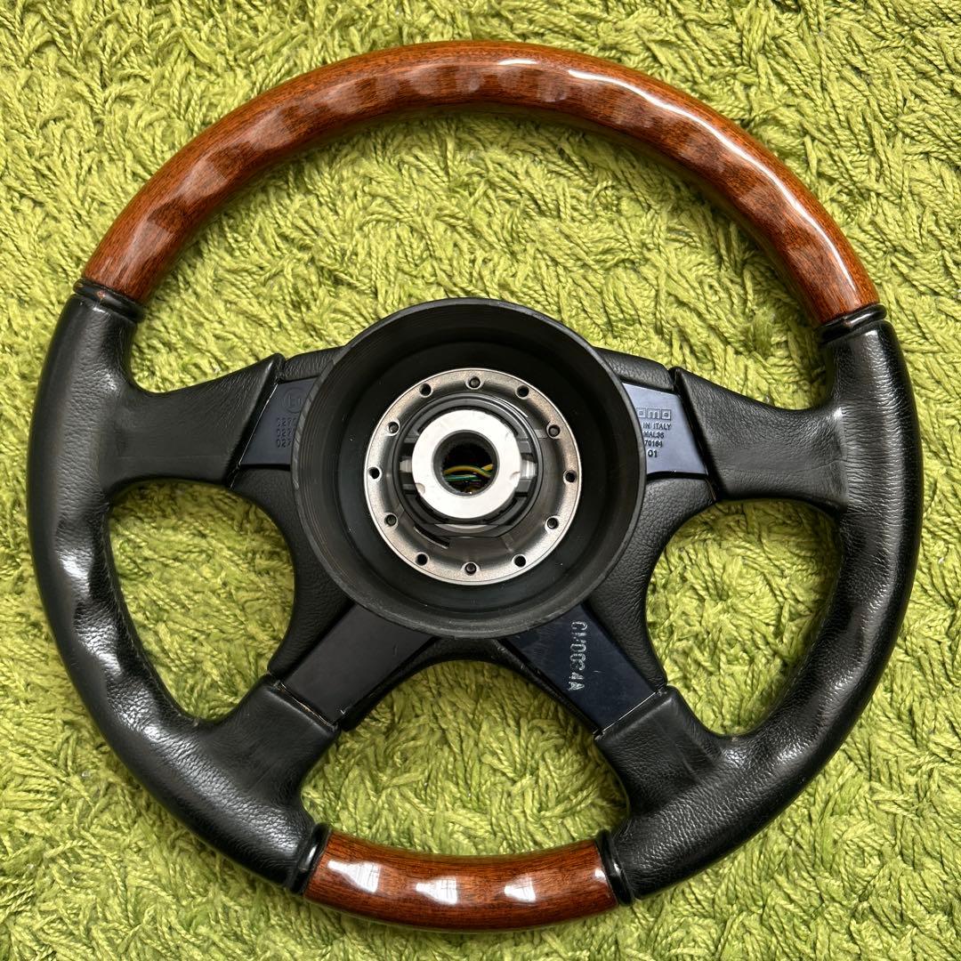 MOMO モモ ウッドステアリング