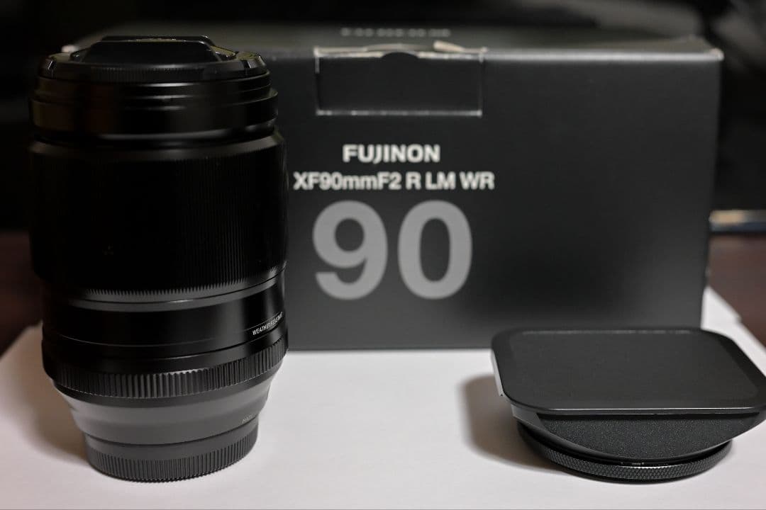 藤*昇様 FUJINON XF90mm F2 R LM WR スクエアフード付
