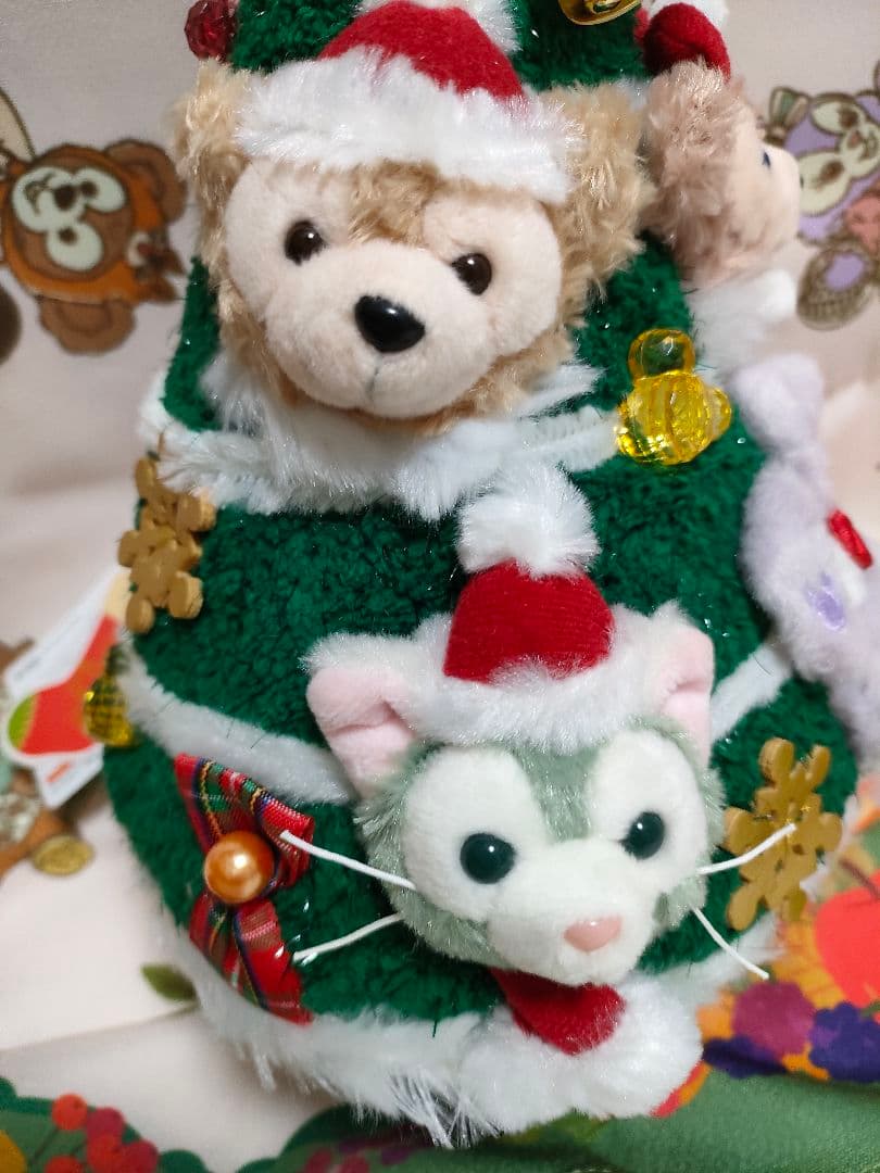 新品タグ付 ダッフィー＆フレンズ ウィンターホリデー クリスマスツリー