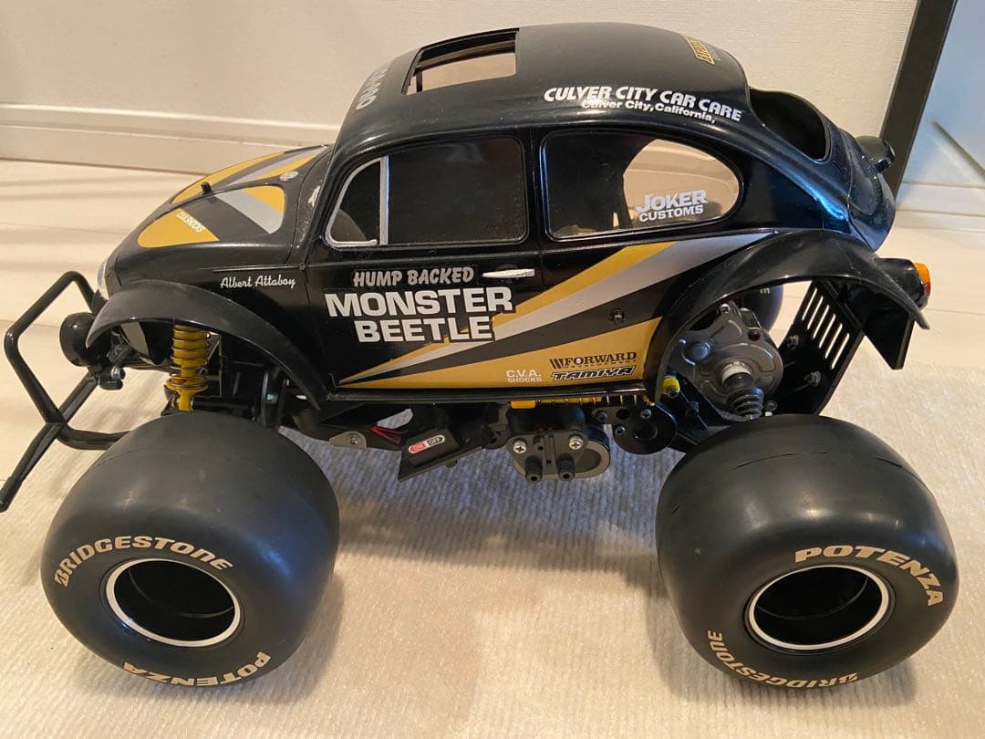 タミヤ モンスタービートル ブラックエディション　完動品