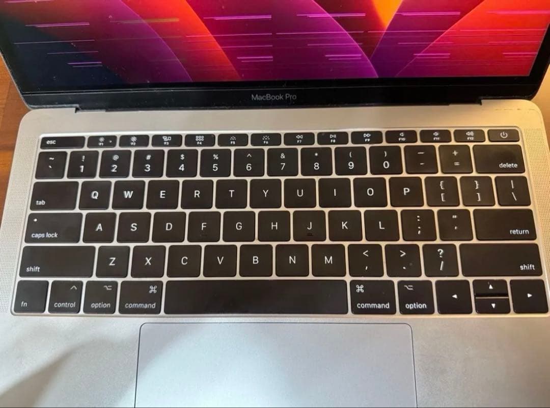MacBook Pro 2017 16GB 256GB us スペースグレー