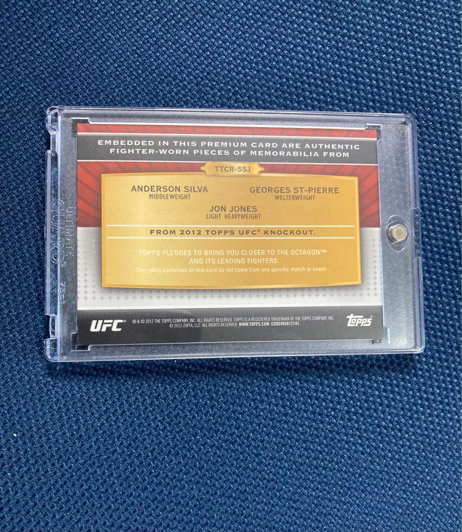 専用　ジョンジョーンズ　GSP　アンデウソンシウバ　レリック　カード　UFC