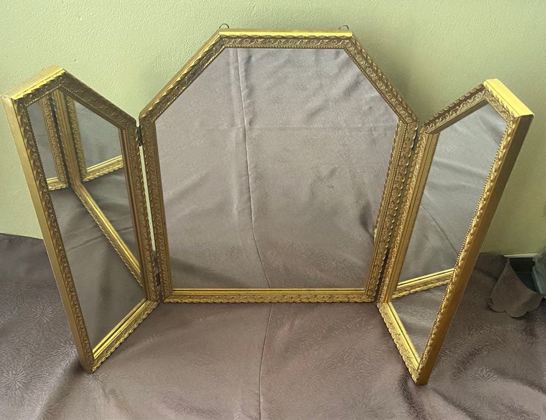 イタリアアンティーク三面鏡