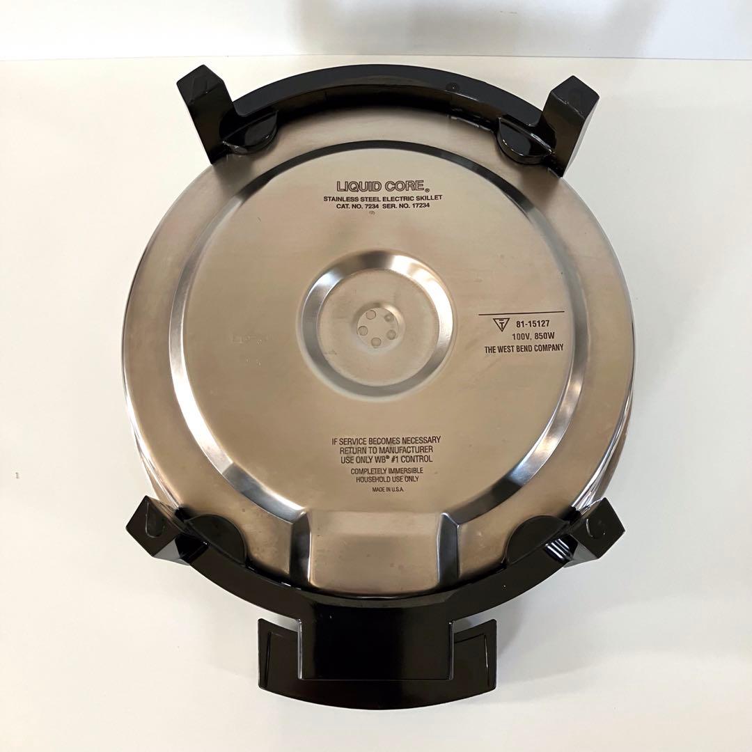 インコア　リキッドコア　liquid core 浅型　電気フライパン