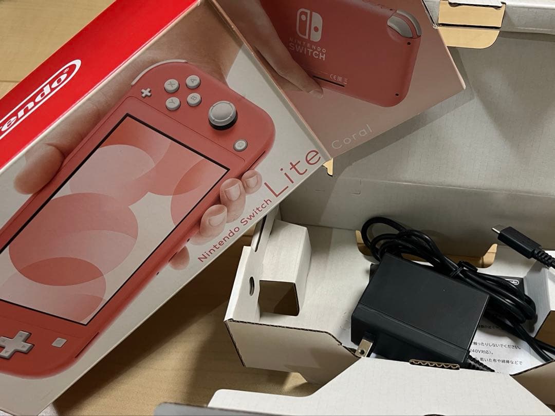 B*i様 【難あり】Nintendo Switch Lite コーラルピンク