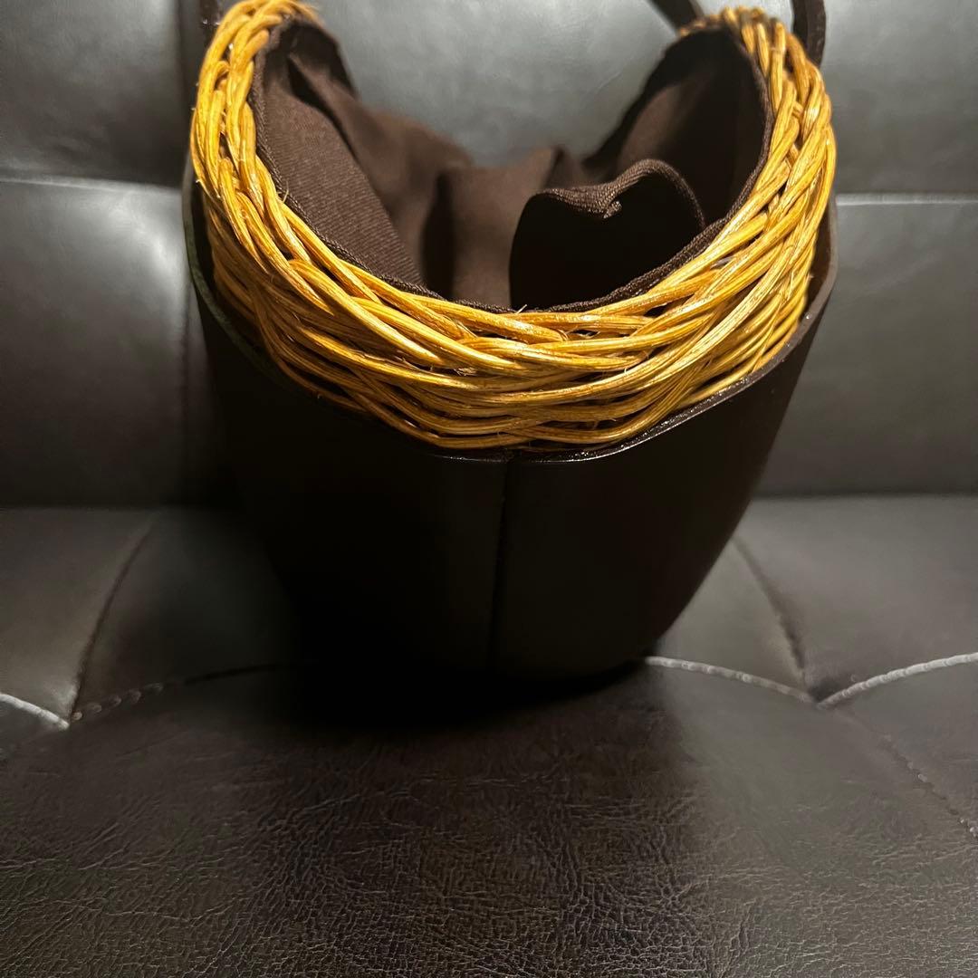 美品　バグマティ　かごバッグ