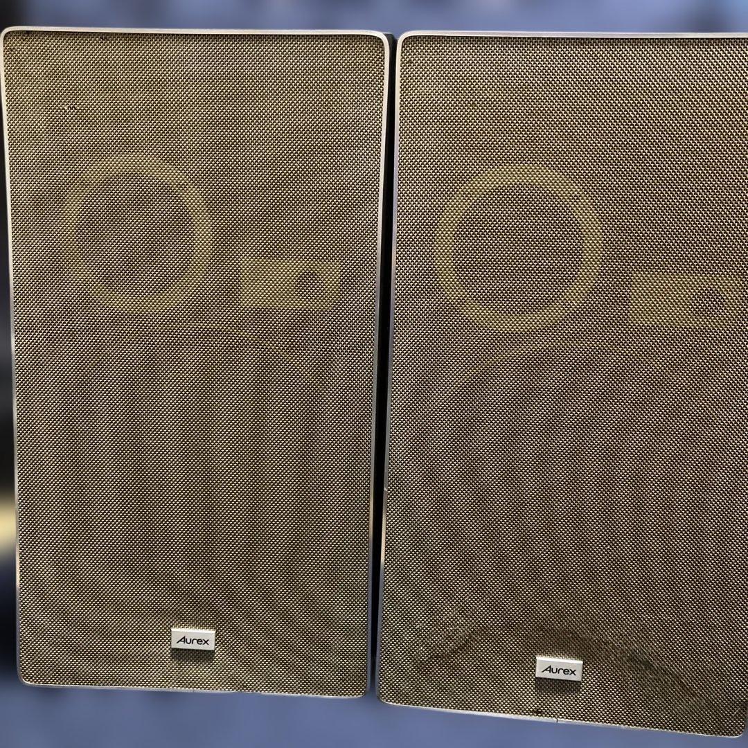 【3日間の決算バーゲン】《完動品》Aurex AD SS-470スピーカー①Ｒ側