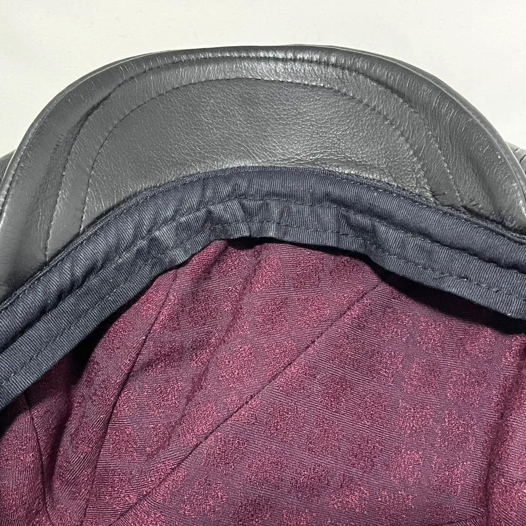 【希少】Blue books Co. キャスケット Ghetto Boy レザー