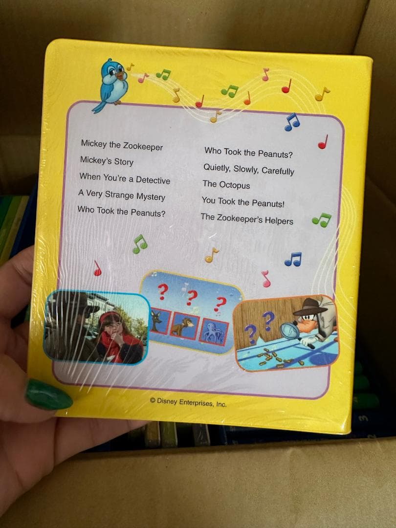 Disney英語教材セット カラオケ機械付き