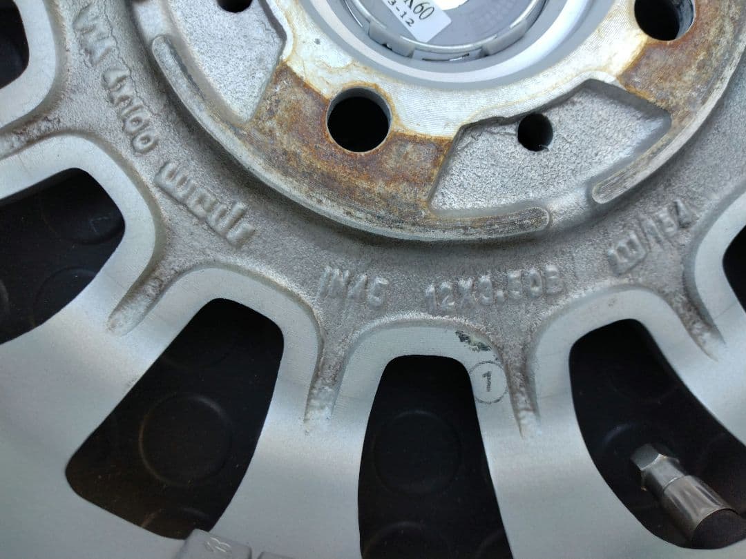 12インチ キャリー エブリィ　アルミホイール 4本セット