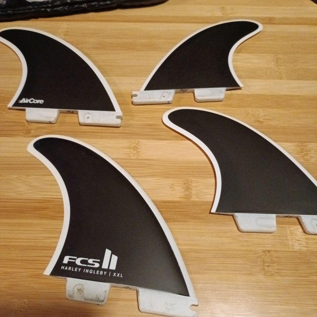 FCS2 ハーレー クアッド QUAD FIN XXL