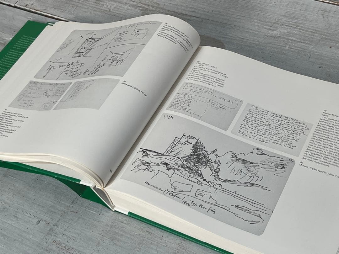 【mats】LE CORBUSIER SKETCHBOOKSスケッチ全4巻