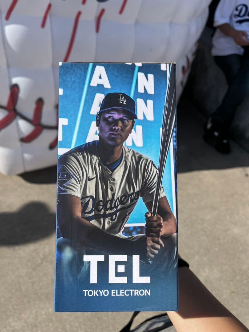 ドジャース大谷翔平　50/50 ボブルヘッド　8/27配布分 バッティングver