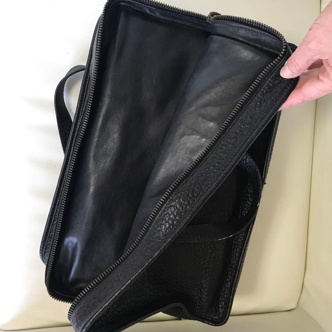 PRADA ヴィンテージ加工 レザーバッグ