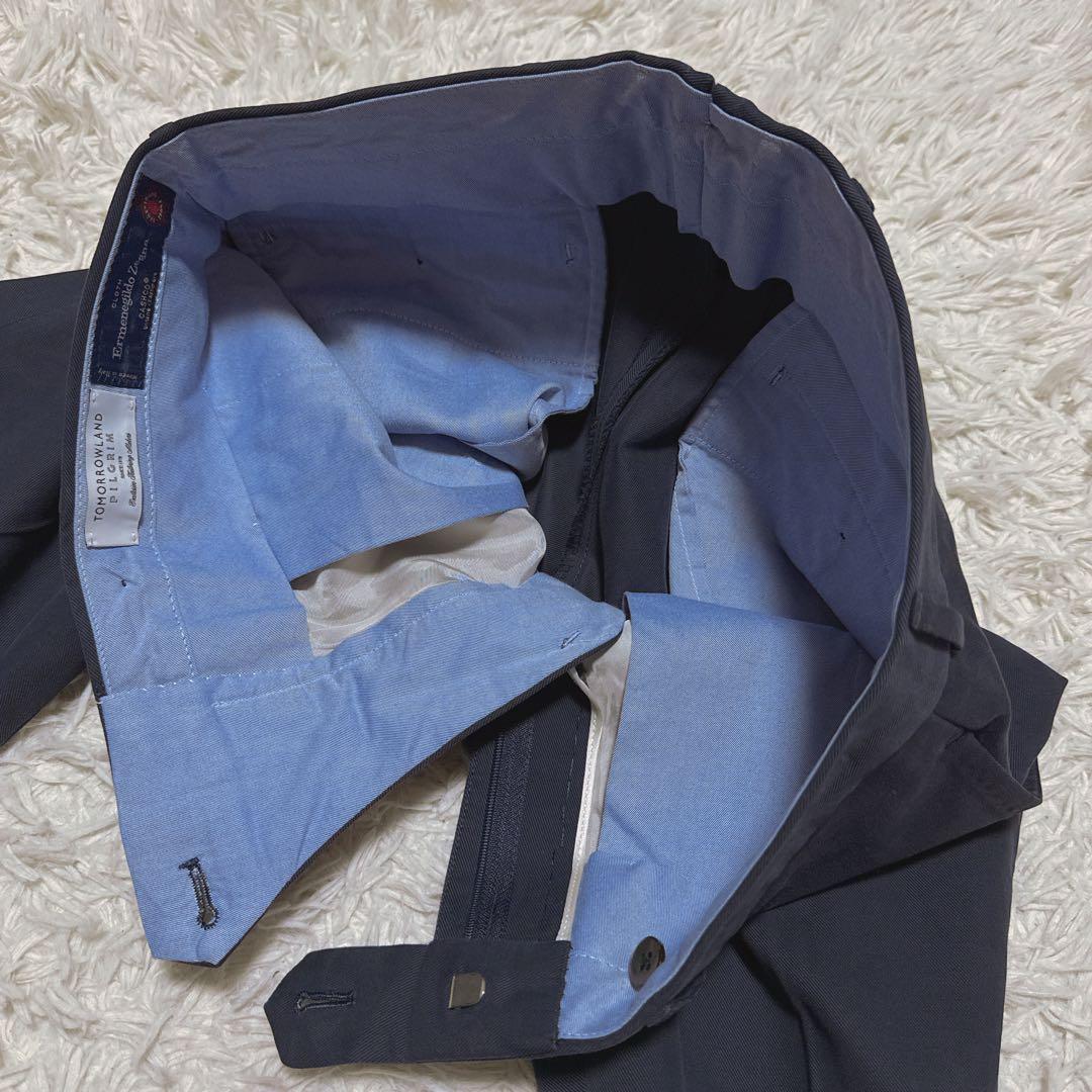 《希少サイズ》トゥモローランド ピルグリム イージースーツ ゼニア生地 ネイビー