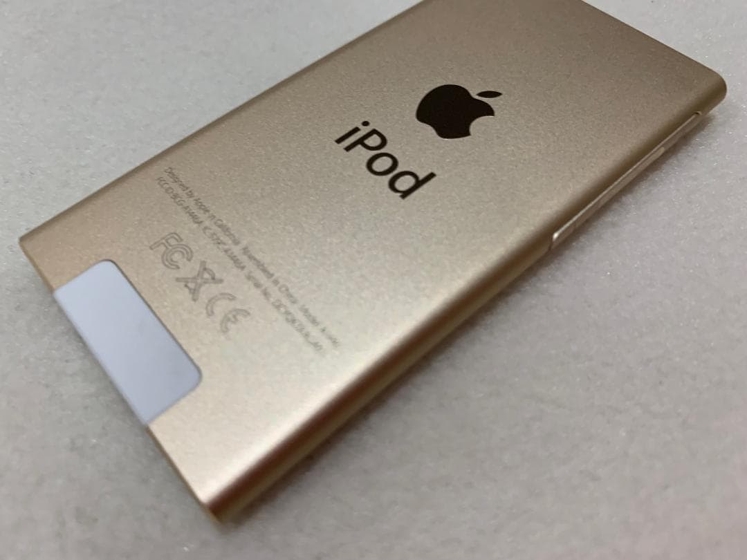 【美品】Apple iPod nano 第7世代 16GB ゴールド