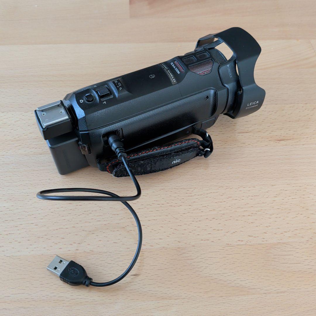 Panasonic 4K ビデオカメラ 25倍ズーム