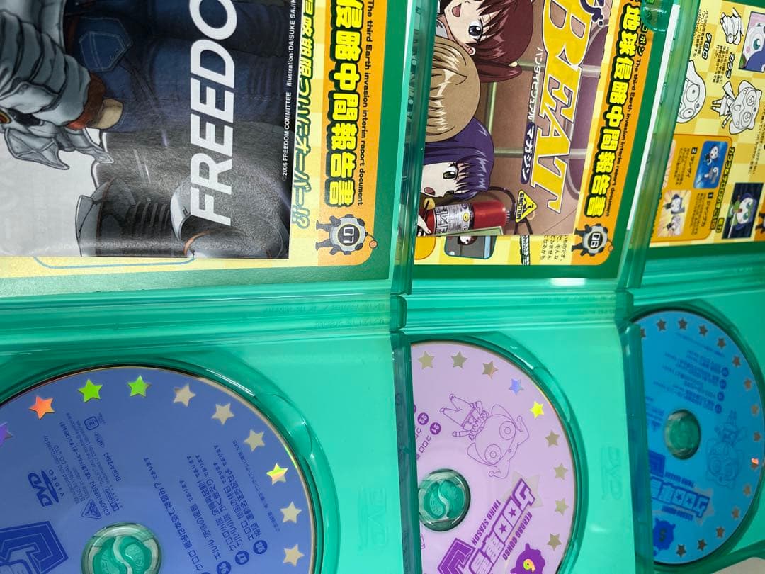 ケロロ軍曹　DVD box付きセット
