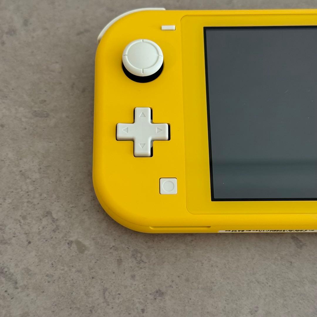 Nintendo Switch Lite イエロー 本体+ACアダプター(箱無)