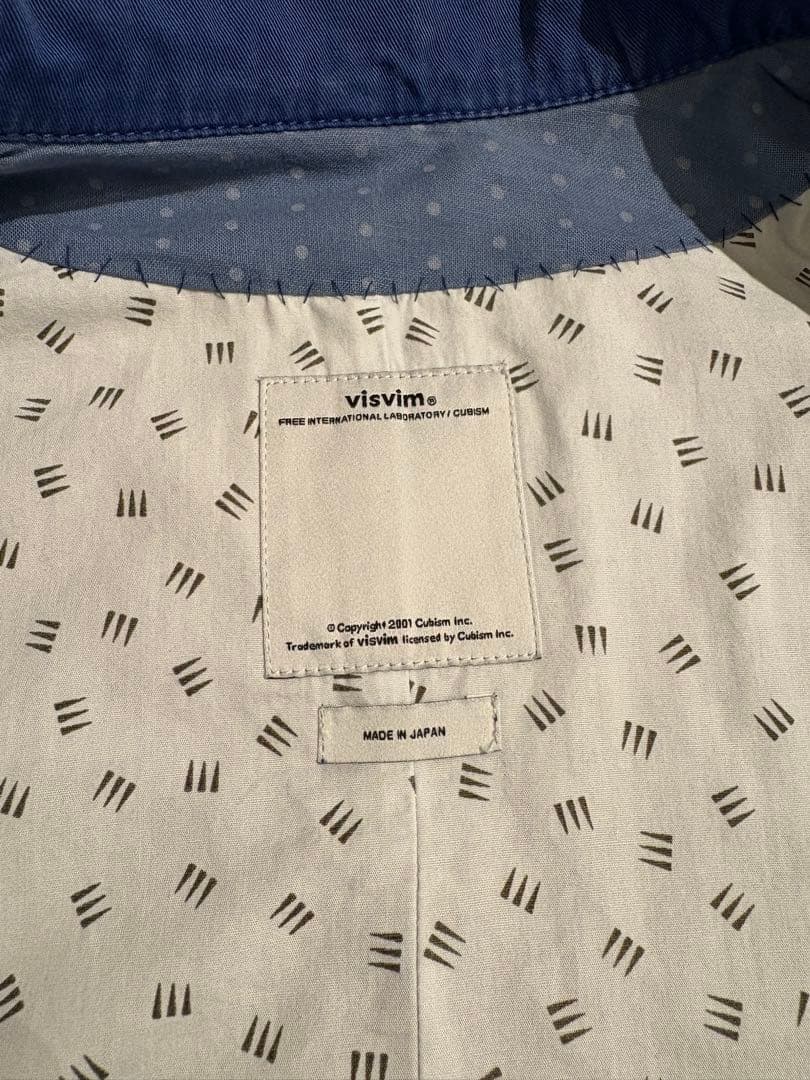 む*に様 visvim MIES COAT サイズ2 青