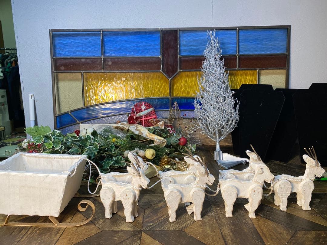 クリスマス オーナメント アート インテリア アンティーク 雑貨 セット 資材