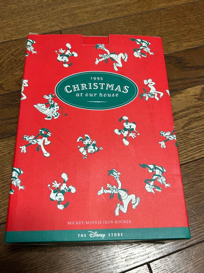 ディズニークリスマスグッズ　ミッキーマウス　ミニーマウス　振り子
