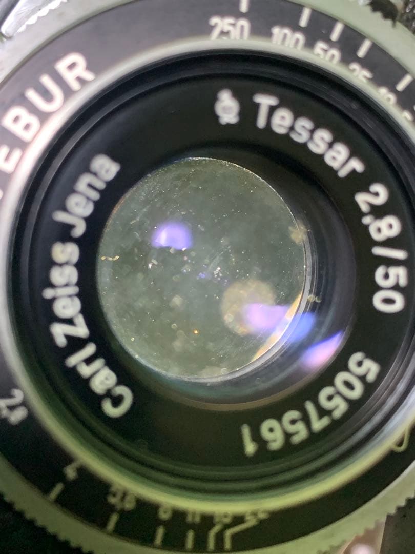 Welta Welti ic Tessar 50 2.8 シャッターOK ジャク