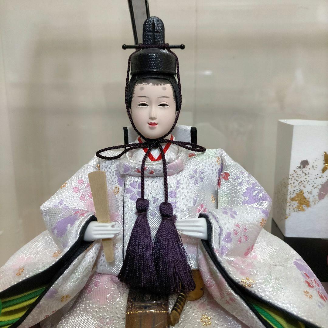 雛人形 親王飾り 全面アクリルケース