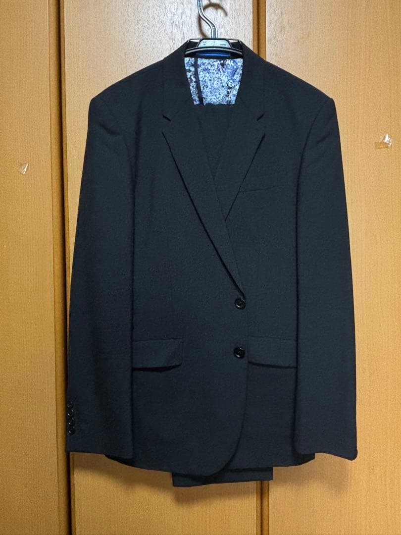 中古　Paul Smith ブラックスーツサイズL