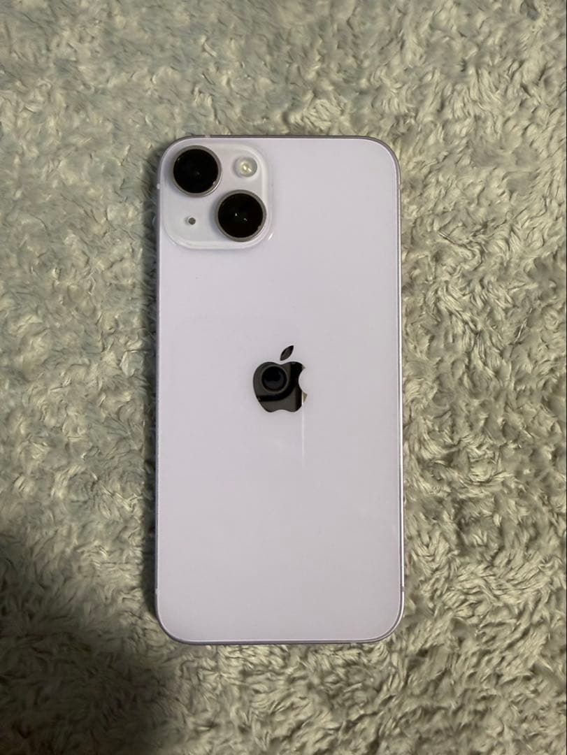 iPhone 14 128GB simフリー　パープル