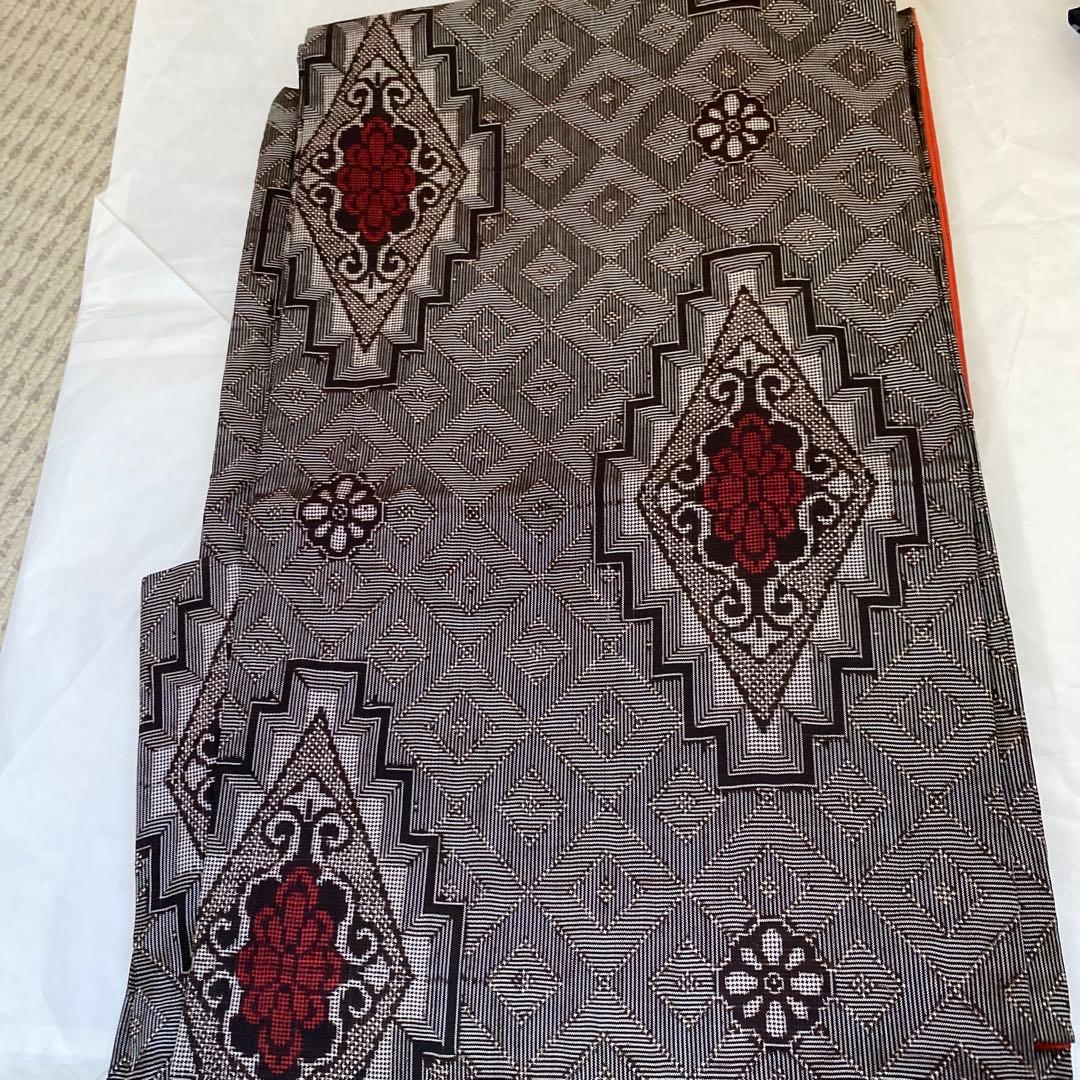 龍郷　アンティーク大島　地空き　大島紬　5枚まとめ売り