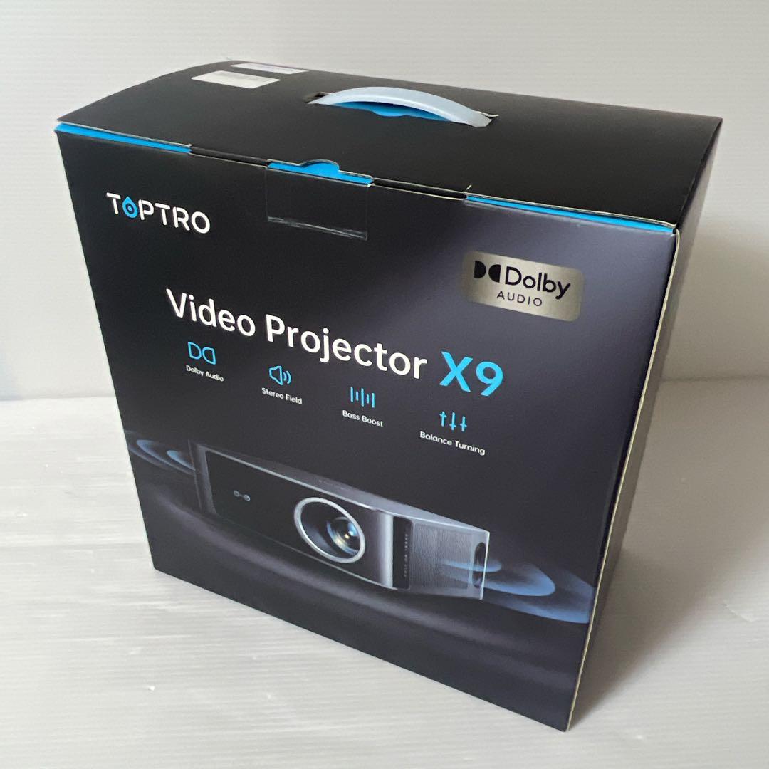 TOPTRO X9 プロジェクター 4K ホームシネマ