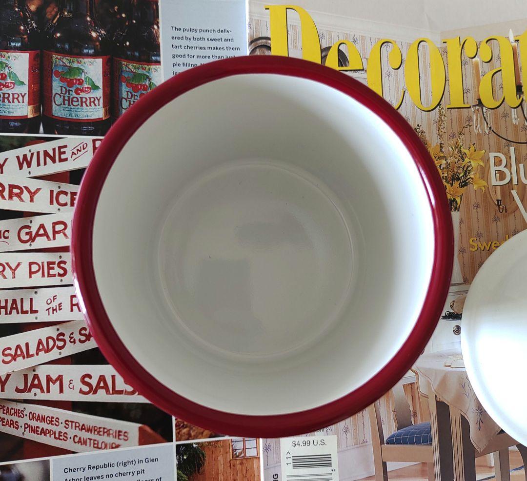 マニー　ロココ　ホーローキャニスター