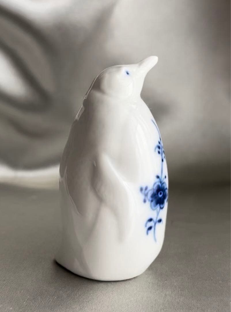 【未使用】稀少★ロイヤルコペンハーゲン　ブルーフルーテッド　ペンギン
